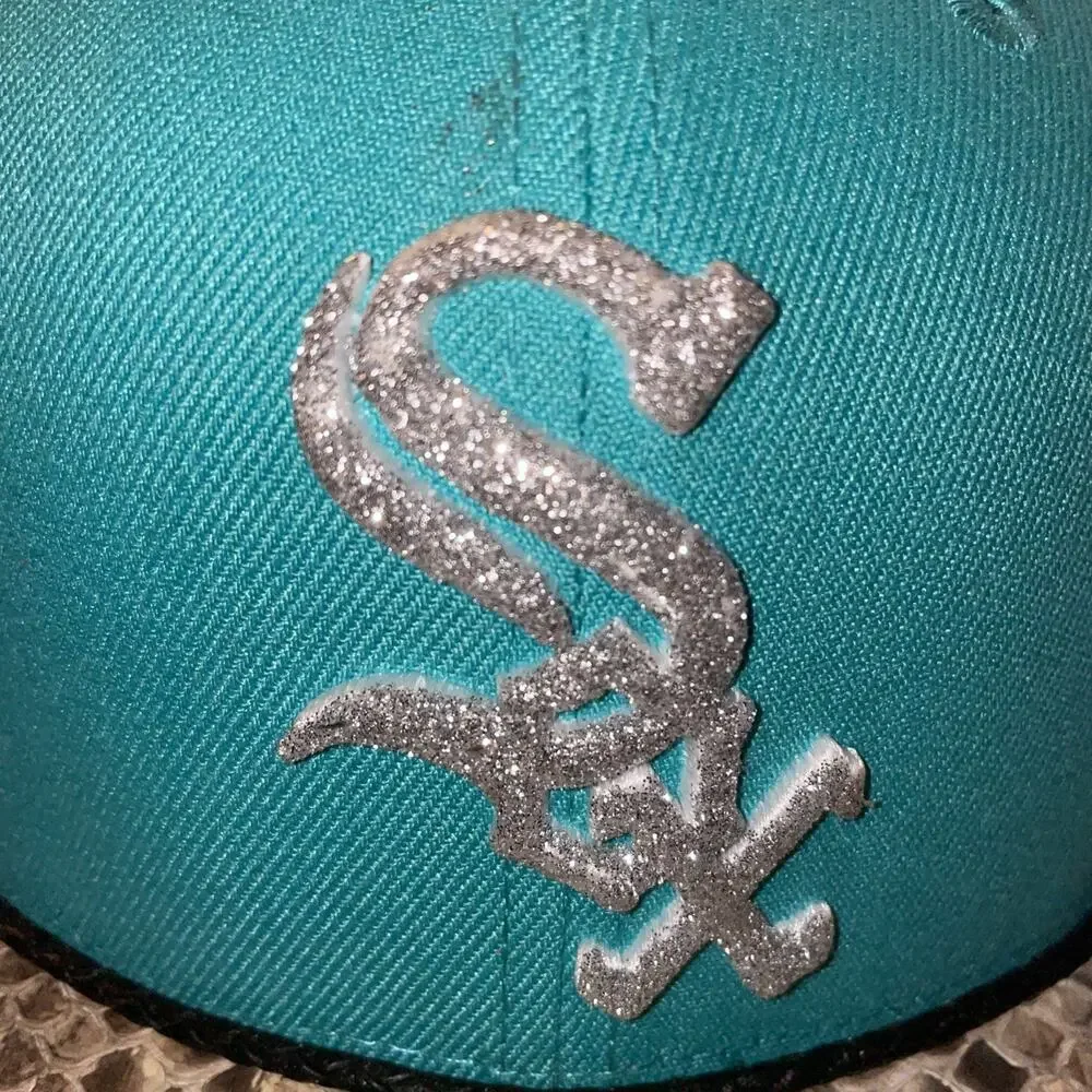 Chicago White Sox MLB New Era 9FIFTY Adjustable SnapBack M/L Snakeskin Brim